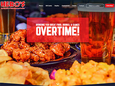 Hero's Sports Grill screenshot